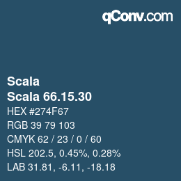 颜色代码: Scala - Scala 66.15.30 | qconv.com