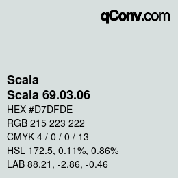 颜色代码: Scala - Scala 69.03.06 | qconv.com