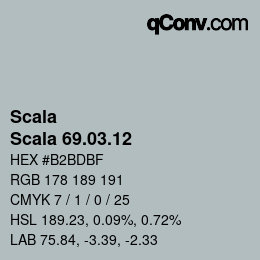 颜色代码: Scala - Scala 69.03.12 | qconv.com