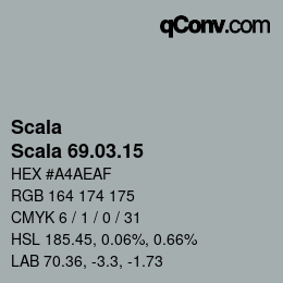颜色代码: Scala - Scala 69.03.15 | qconv.com
