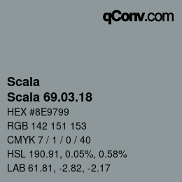 颜色代码: Scala - Scala 69.03.18 | qconv.com