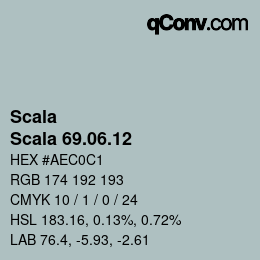 颜色代码: Scala - Scala 69.06.12 | qconv.com