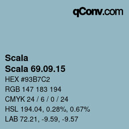 颜色代码: Scala - Scala 69.09.15 | qconv.com