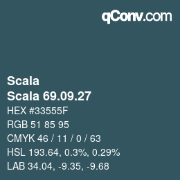 颜色代码: Scala - Scala 69.09.27 | qconv.com