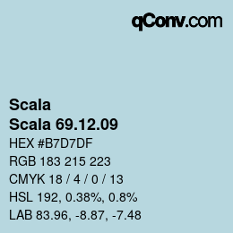 颜色代码: Scala - Scala 69.12.09 | qconv.com