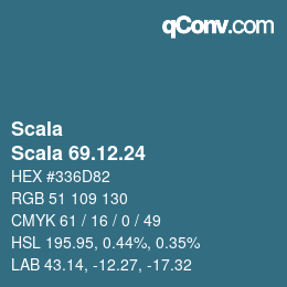 Farbcode: Scala - Scala 69.12.24 | qconv.com