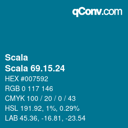 颜色代码: Scala - Scala 69.15.24 | qconv.com