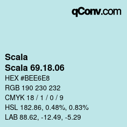 颜色代码: Scala - Scala 69.18.06 | qconv.com