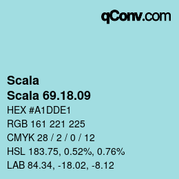 颜色代码: Scala - Scala 69.18.09 | qconv.com