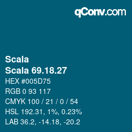 颜色代码: Scala - Scala 69.18.27 | qconv.com
