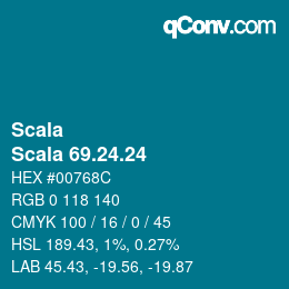 颜色代码: Scala - Scala 69.24.24 | qconv.com