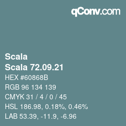 颜色代码: Scala - Scala 72.09.21 | qconv.com