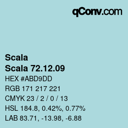 颜色代码: Scala - Scala 72.12.09 | qconv.com