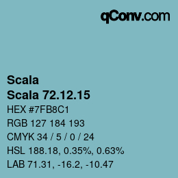 颜色代码: Scala - Scala 72.12.15 | qconv.com