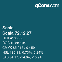 颜色代码: Scala - Scala 72.12.27 | qconv.com