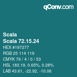 颜色代码: Scala - Scala 72.15.24 | qconv.com