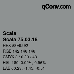 颜色代码: Scala - Scala 75.03.18 | qconv.com