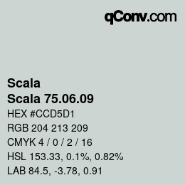 颜色代码: Scala - Scala 75.06.09 | qconv.com
