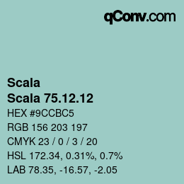 颜色代码: Scala - Scala 75.12.12 | qconv.com