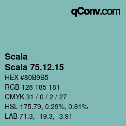 颜色代码: Scala - Scala 75.12.15 | qconv.com