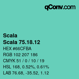 Color code: Scala - Scala 75.18.12 | qconv.com