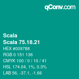 颜色代码: Scala - Scala 75.18.21 | qconv.com