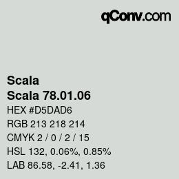 颜色代码: Scala - Scala 78.01.06 | qconv.com