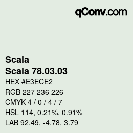 颜色代码: Scala - Scala 78.03.03 | qconv.com