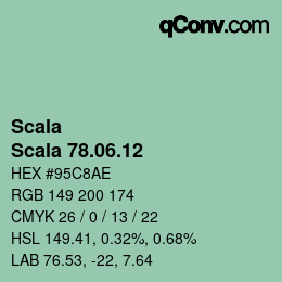 Farbcode: Scala - Scala 78.06.12 | qconv.com
