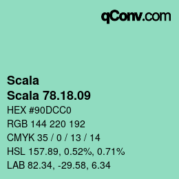 Code couleur: Scala - Scala 78.18.09 | qconv.com