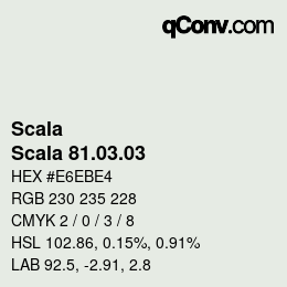 颜色代码: Scala - Scala 81.03.03 | qconv.com