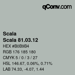 颜色代码: Scala - Scala 81.03.12 | qconv.com