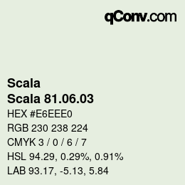 颜色代码: Scala - Scala 81.06.03 | qconv.com