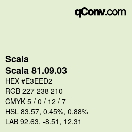 颜色代码: Scala - Scala 81.09.03 | qconv.com