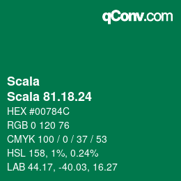 颜色代码: Scala - Scala 81.18.24 | qconv.com