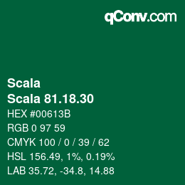 Farbcode: Scala - Scala 81.18.30 | qconv.com