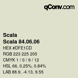 颜色代码: Scala - Scala 84.06.06 | qconv.com