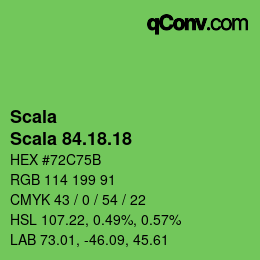 颜色代码: Scala - Scala 84.18.18 | qconv.com