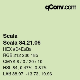 Code couleur: Scala - Scala 84.21.06 | qconv.com