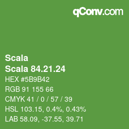 颜色代码: Scala - Scala 84.21.24 | qconv.com