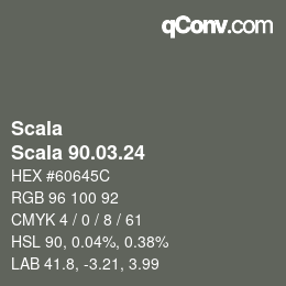 颜色代码: Scala - Scala 90.03.24 | qconv.com