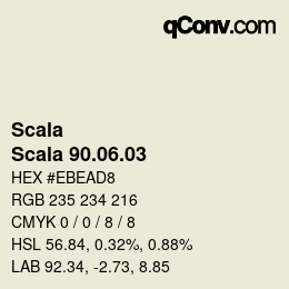颜色代码: Scala - Scala 90.06.03 | qconv.com