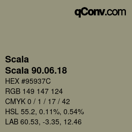 Código de color: Scala - Scala 90.06.18 | qconv.com