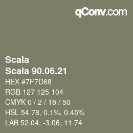 颜色代码: Scala - Scala 90.06.21 | qconv.com