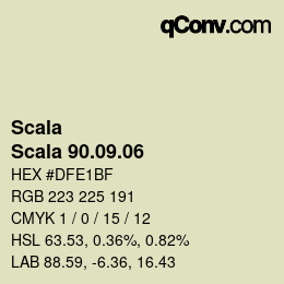 颜色代码: Scala - Scala 90.09.06 | qconv.com