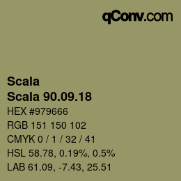 颜色代码: Scala - Scala 90.09.18 | qconv.com