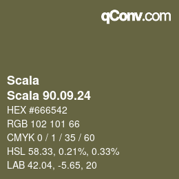颜色代码: Scala - Scala 90.09.24 | qconv.com