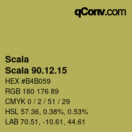 颜色代码: Scala - Scala 90.12.15 | qconv.com