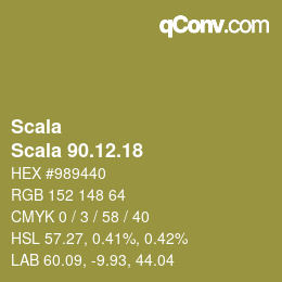 Color code: Scala - Scala 90.12.18 | qconv.com