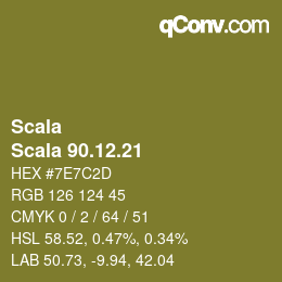 颜色代码: Scala - Scala 90.12.21 | qconv.com